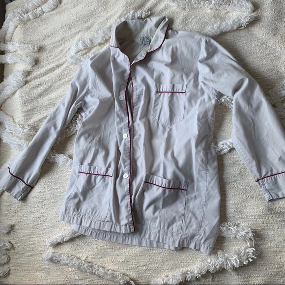 Christian Dior Vintage Sleep Shirt Blouse - Picture 1 of 7